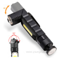 Aluminum 90 Degree Rotatable Rechargeable Magnetic Torch